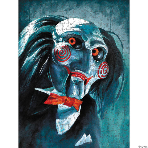 Saw™ Billy the Puppet 500 Piece Jigsaw Puzzle | Horror-Shop.com