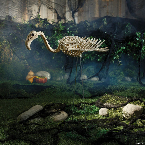 27" Flamingo Skeleton