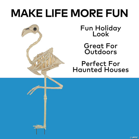 Skeleton Flamingo | Horror-Shop.com