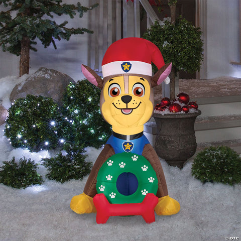 Airblown Chase with Santa Hat W/W