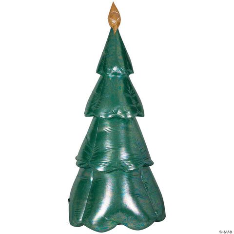 Airblown Mixed Media Green Christmas Inflatable