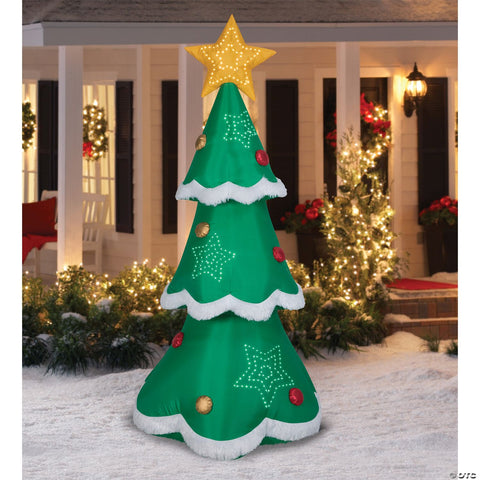 Airblown Mixed Media Christmas Tree Inflatable