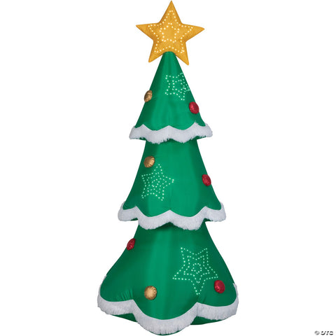 Airblown Mixed Media Christmas Tree Inflatable