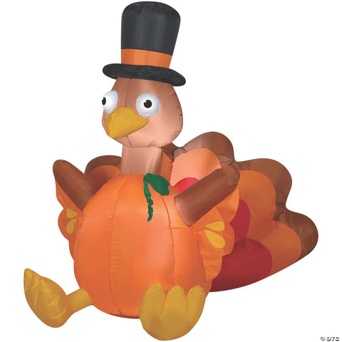 Airblown Pumpkin Turkey - Medium
