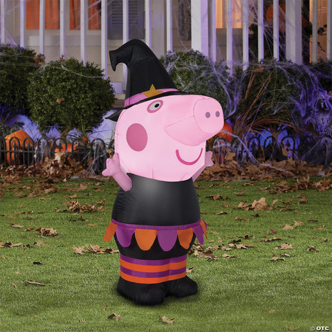 42" Airblown Halloween Peppa Pig - Small