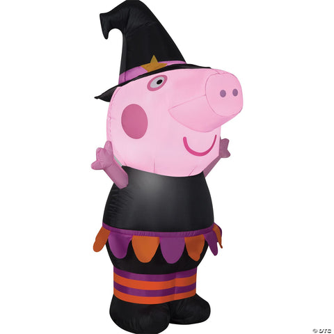 42" Airblown Halloween Peppa Pig - Small