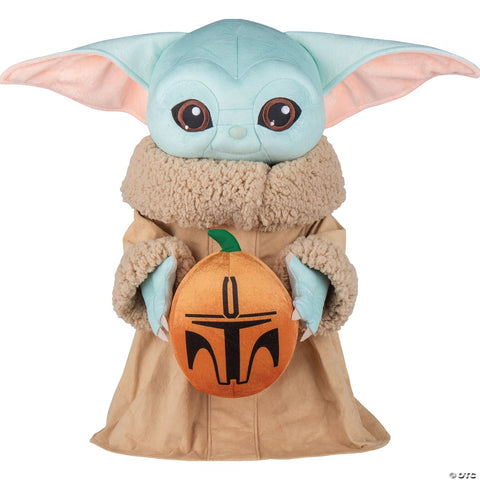 18" Halloween Greeter - Star Wars Child with Pumpkin