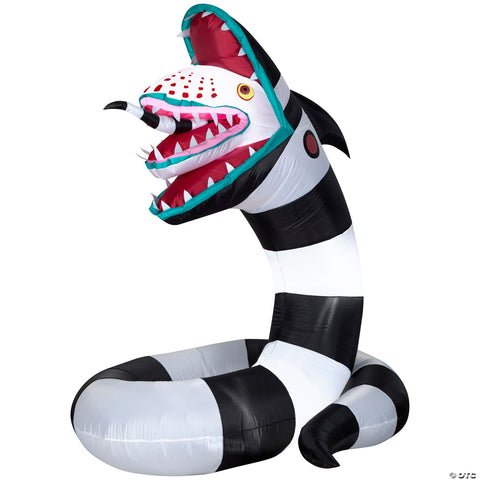 <html>6 Ft. Airblown<sup>®</sup> Blowup Inflatable Beetlejuice Sandworm Large Halloween Outdoor Yard Decoration</html>