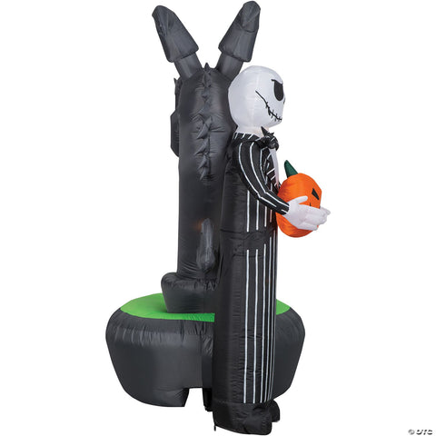 Projection Airblown Jack Skellington Inflatable