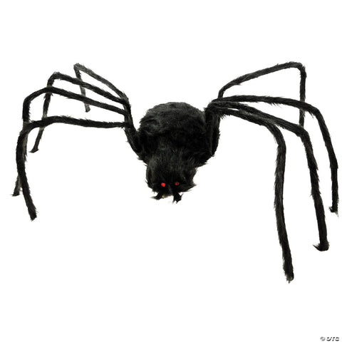 SPIDER BLACK FURRY 80 INCHES
