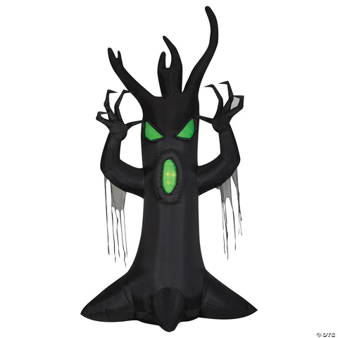 144" Airblown Inflatable Giant Scary Tree with LEDs Halloween Yard Decoration
