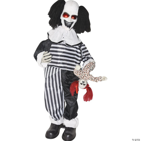 Creepy Clown With Stand