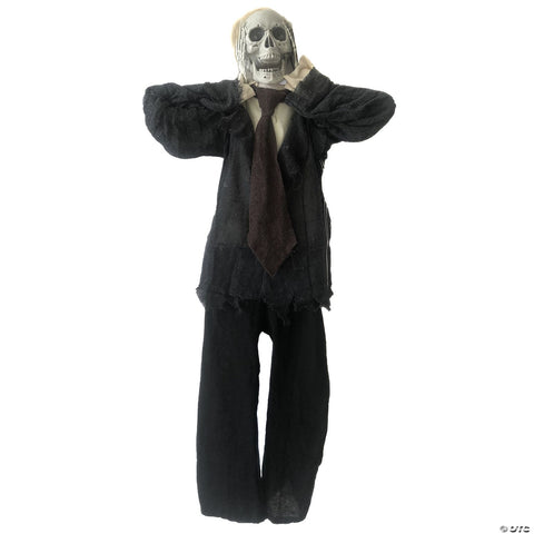 43 Inch Hanging Skull Man Animated
