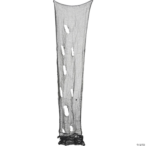 18-Foot Black Freaky Fabric Loose