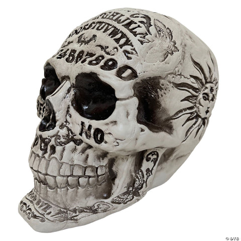 7" Fortune Telling Skull Halloween Decoration