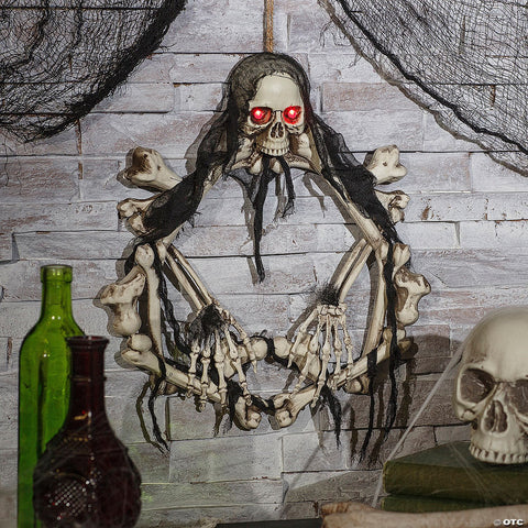 Bone Wreath Light-Up