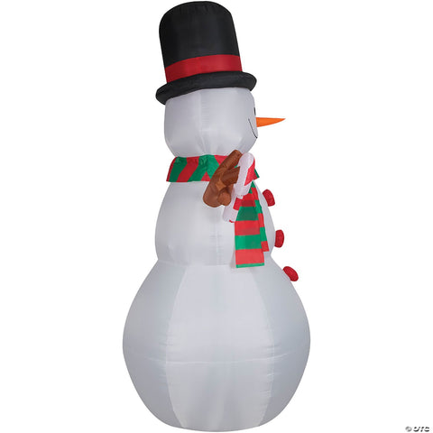 Airblown Swiveling Snowman Inflatable
