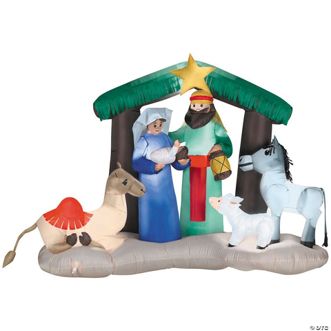 Airblown® Nativity Scene 78" Inflatable Christmas Outdoor Yard Decor