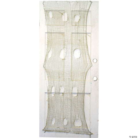 60" x 30" Green Creepy Door Cloth Polyester Halloween Decoration