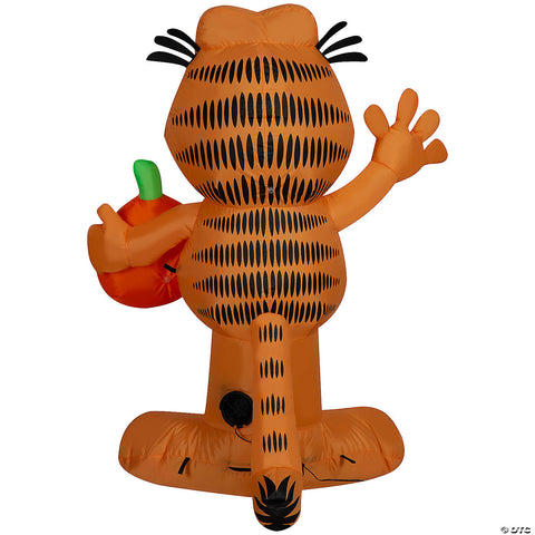 <html>42" Airblown<sup>®</sup> Blowup Inflatable Garfield Halloween Outdoor Yard Decoration</html> | Horror-Shop.com
