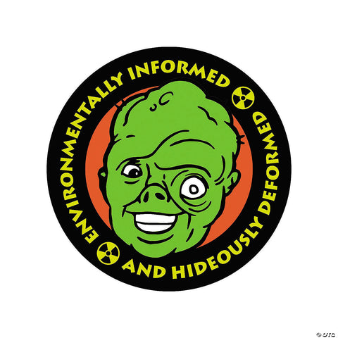 The Toxic Crusader™ Environmentally Informed Full-Color Enamel Pin