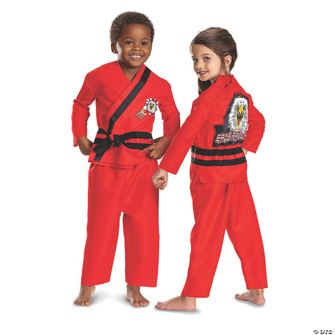 Kids Classic Cobra Kai Eagle Fang Costume -  10-12 | Horror-Shop.com