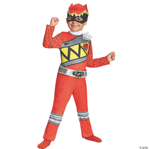 Boy's Red Ranger Classic Costume - Dino Charge | Horror-Shop.com