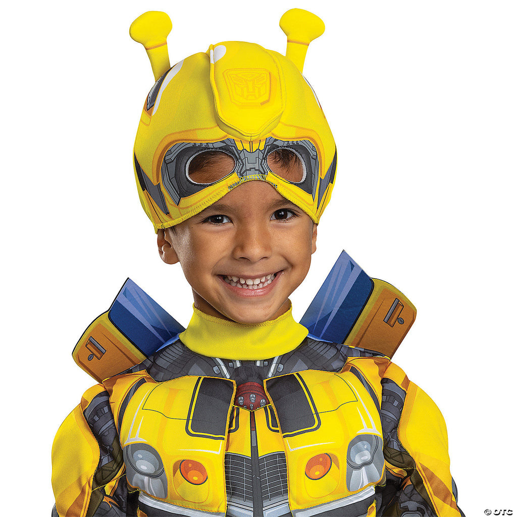 Toddler Classic Muscle Transformers Bumblebee T7 Costume - Medium