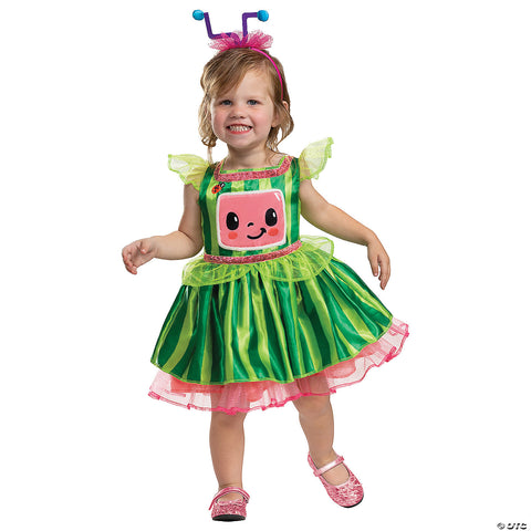 Toddler Deluxe Cocomelon Dress Costume - Medium | Horror-Shop.com