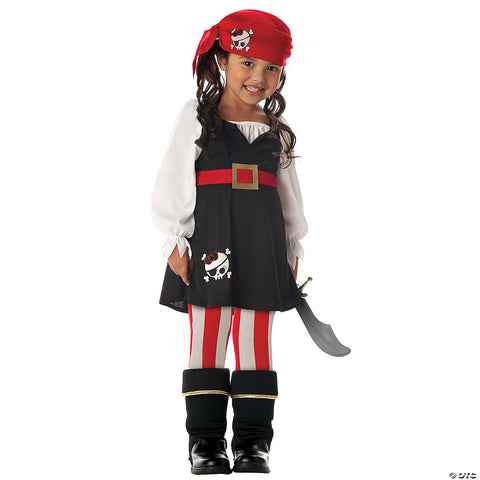 Toddler Girl's Precious Lil' Pirate Costume | Horror-Shop.com