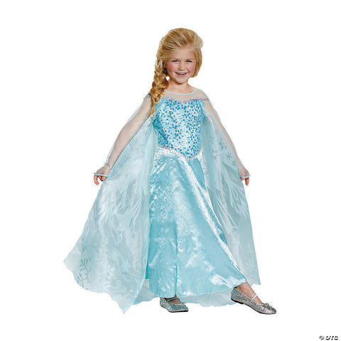Girl's Elsa Prestige Costume - Frozen | Horror-Shop.com