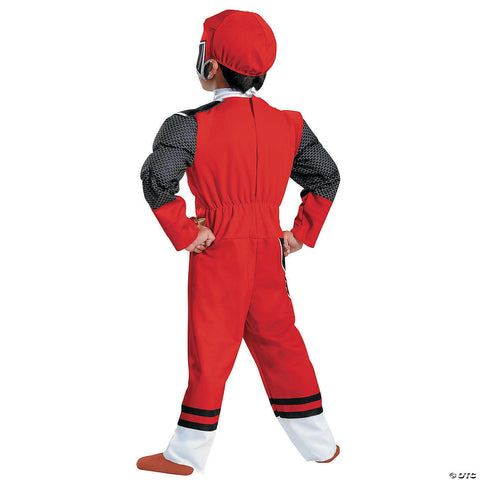 Boy's Red Ranger Muscle Costume - Ninja Steel | Horror-Shop.com