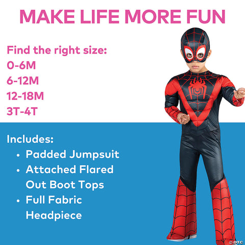 Miles Morales Toddler Costume | Horror-Shop.com