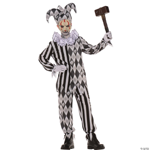 Child's Evil Harlequin Costume