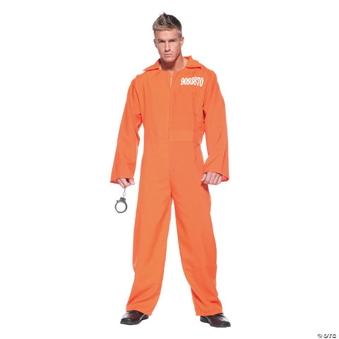 Men's Orange Prison Jumpsuit