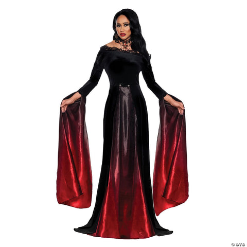 Women's Elegant Vampire Elegant Costume - Large