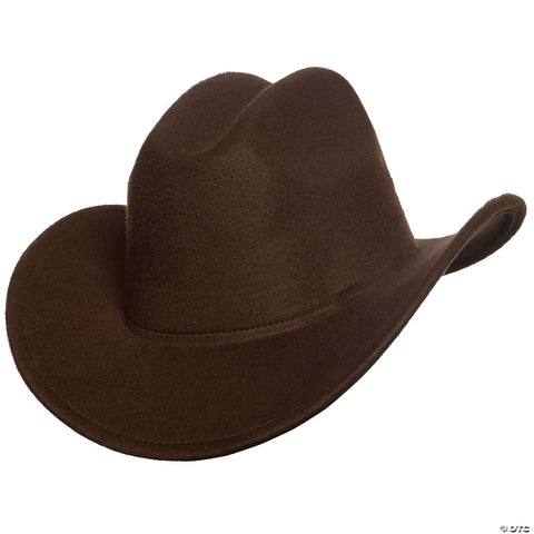 Adults Brown Cattleman Cowboy Hat