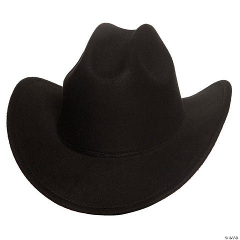 Adults Black Cattleman Cowboy Hat