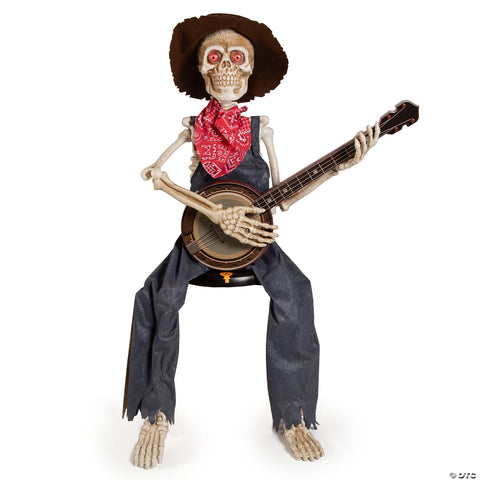39" Skeleton Playing Banjo