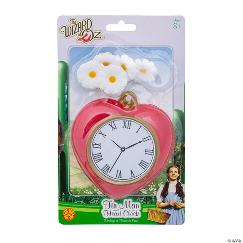 5" Heart Clock Prop - Wizard of Oz