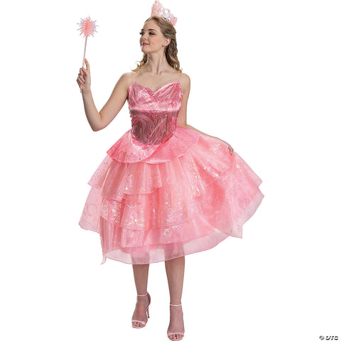 Women’s Deluxe Wicked™ Glinda the Good Witch Costume -  12-14 | Horror-Shop.com