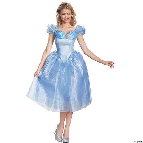 Women's Cinderella Deluxe Costume - Cinderella Movie | Horror-Shop.com