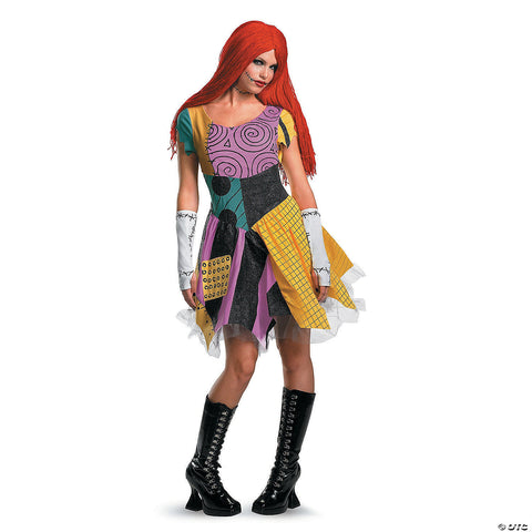Women's Sassy Sally Deluxe Costume - Nightmare Before Christmas | Horror-Shop.com