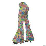 womens-70s-flower-bell-bottom-pants