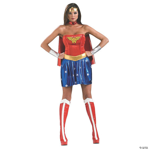 Women's Deluxe Wonder Woman Costume | Horror-Shop.com