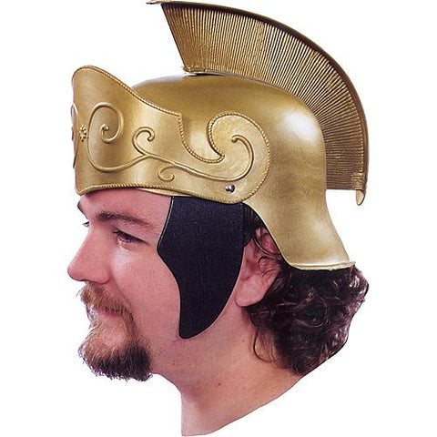 Roman Helmet Gold with Gold Crest