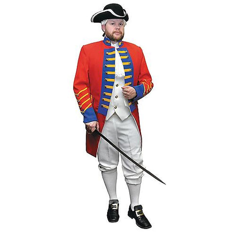 Men's British Revolution Officer Uniform | Horror-Shop.com
