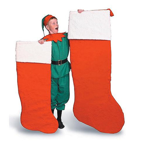 Giant Plush Santa Stocking | Horror-Shop.com