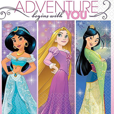 5" Disney Princess Bev Napkin - Pack of 16