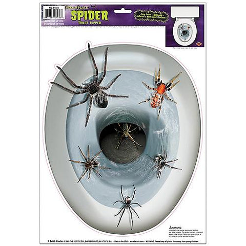 Spider Toilet Topper Peel N Pl